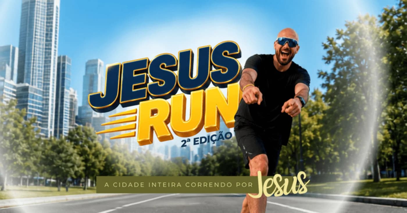 Capa do evento JESUS RUN - 2ª Edição
