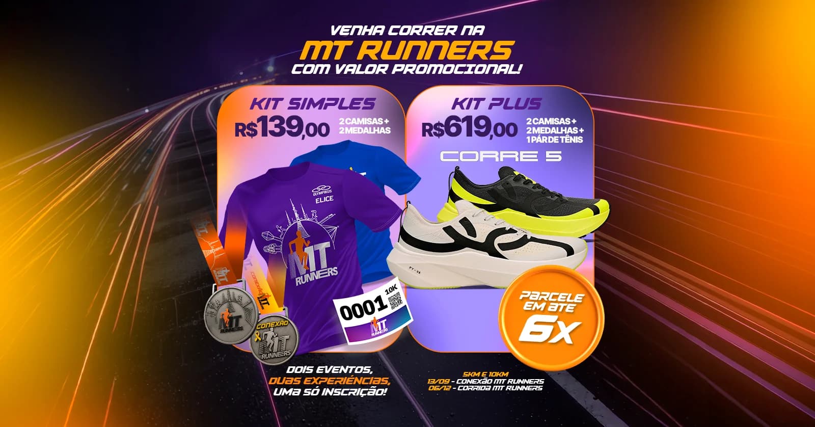 Capa do evento CORRIDA MTRUNNERS 2026