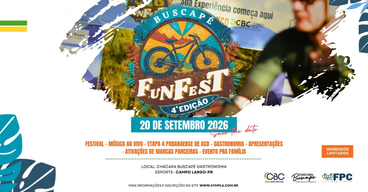 Capa do evento BUSCAPÉ FUN FEST 2026