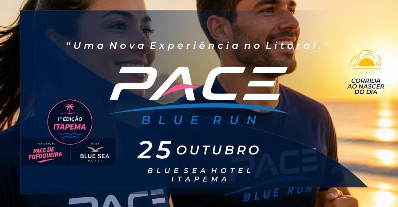 Capa do evento PACE BLUE RUN
