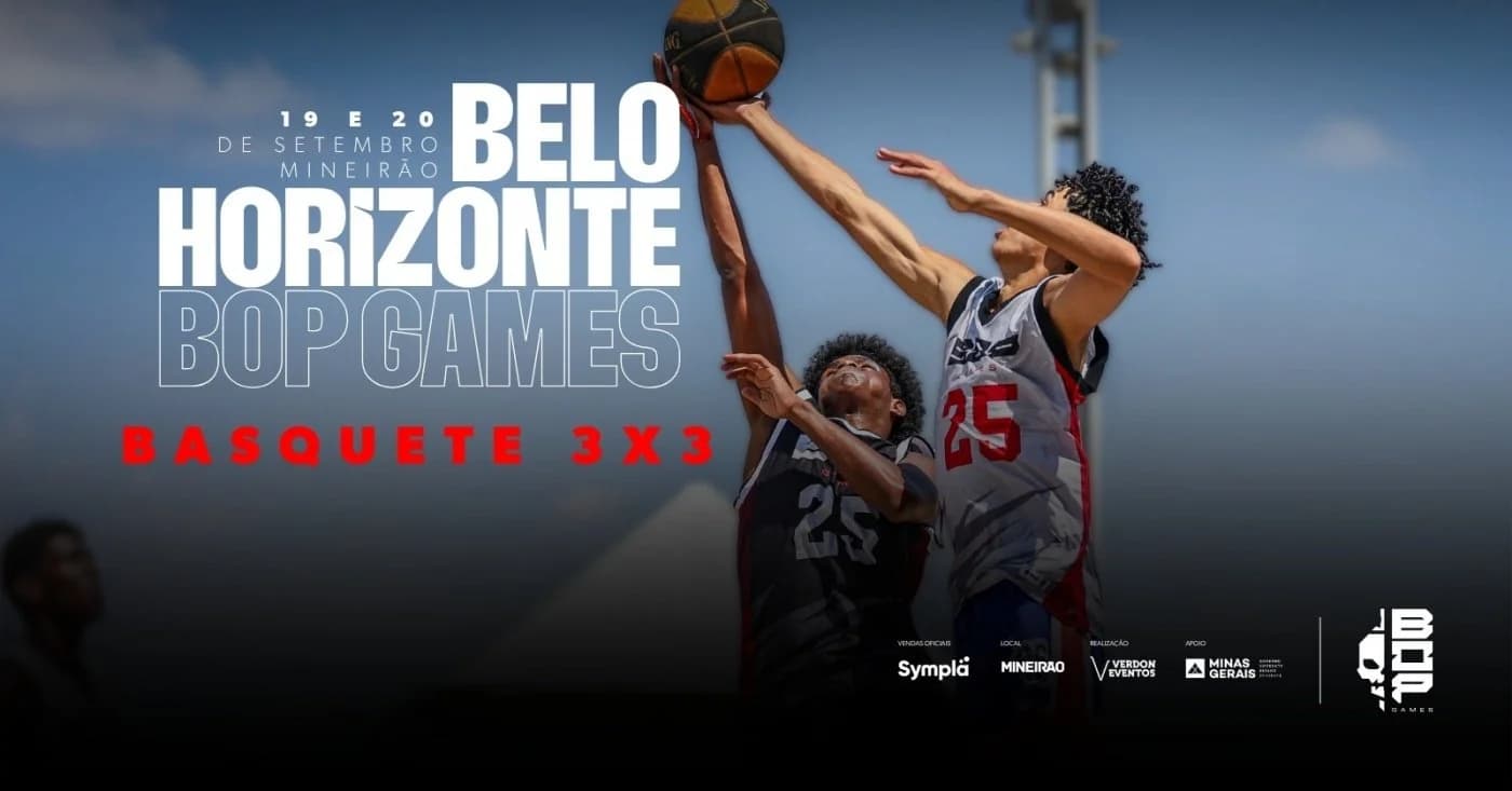 Capa do evento Basquete - BOP Games Belo Horizonte 2026