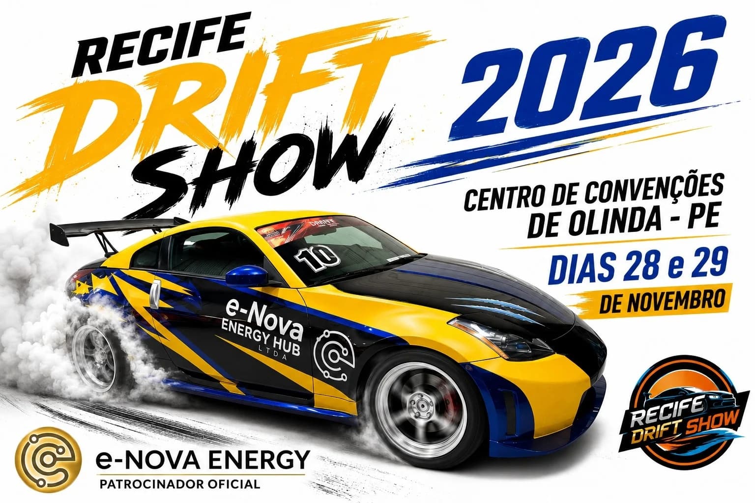 Capa do evento RECIFE DRIFT SHOW 2026